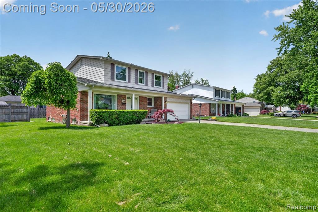 4059 Gatesford Circle Drive, Troy, MI 48085 — front exterior