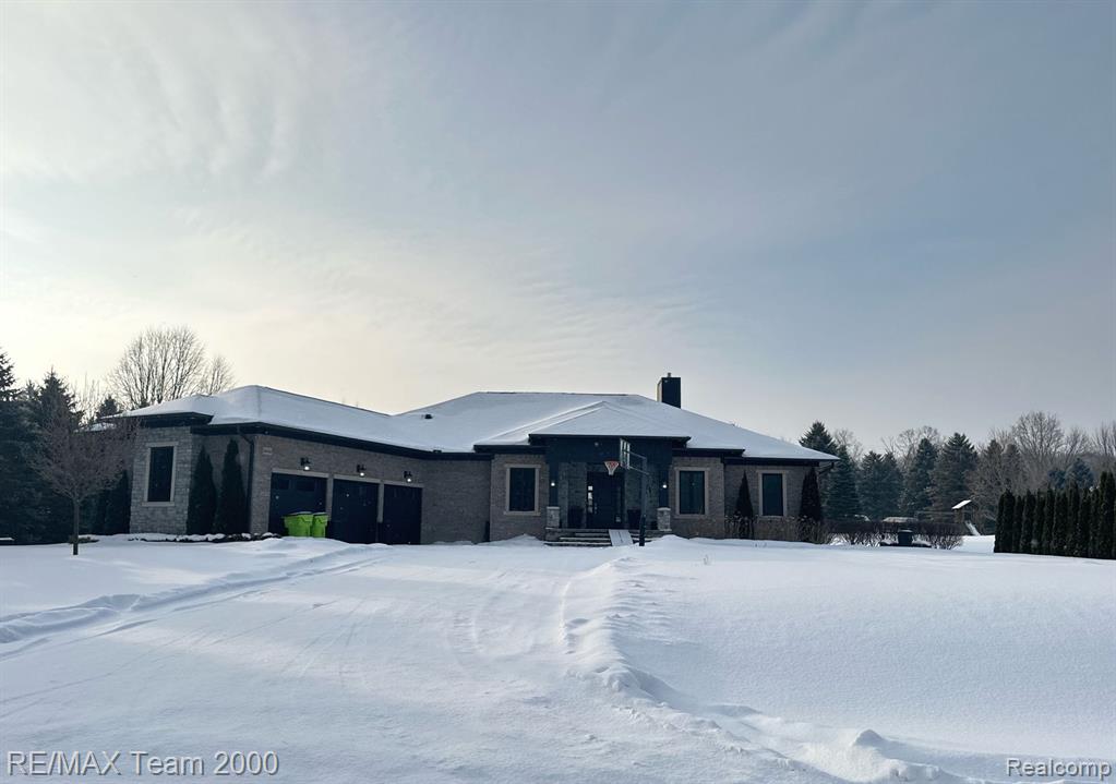 64164 Campground Road, Washington, MI 48095 — front exterior