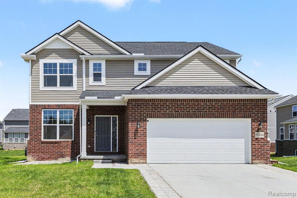 58648 Losino Drive, South Lyon, MI 48178 — front exterior