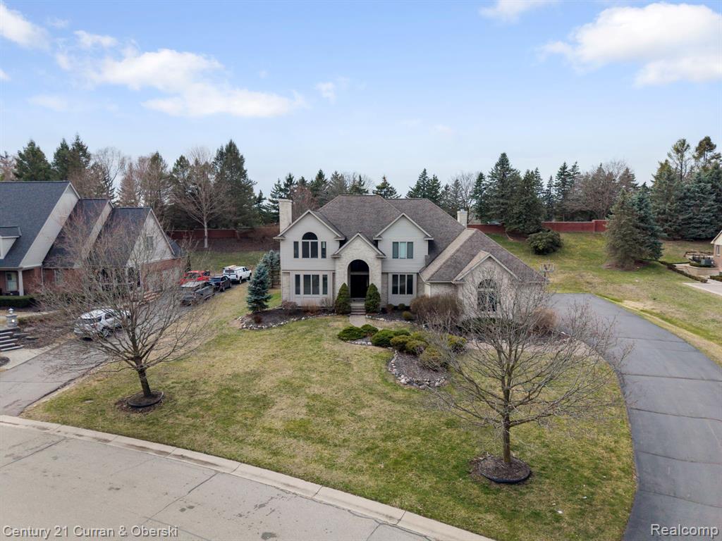 18489 Fox Hollow Court, Northville, MI 48168 — front exterior