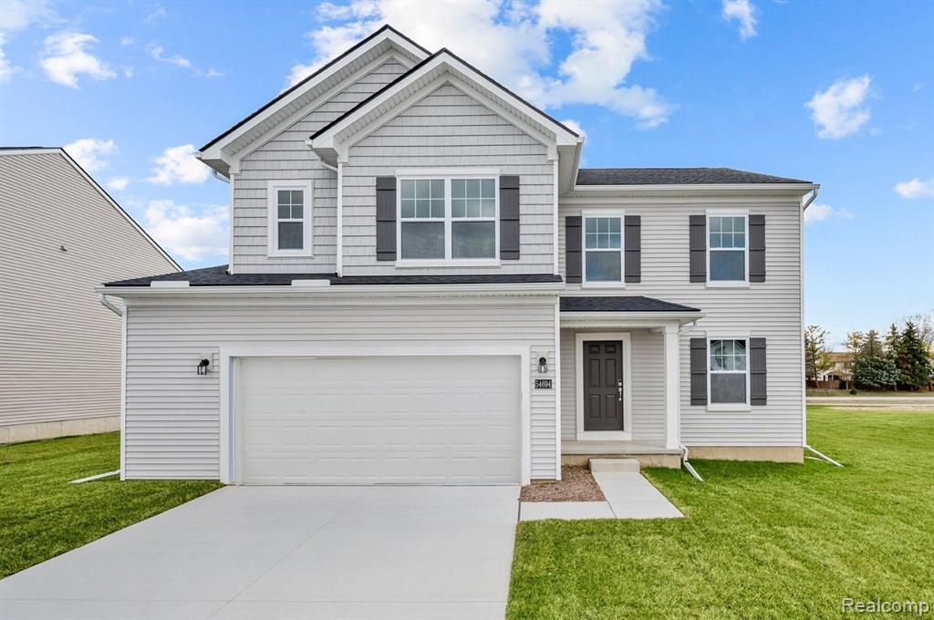 54694 HERON Circle, Chesterfield, MI 48047 — front exterior