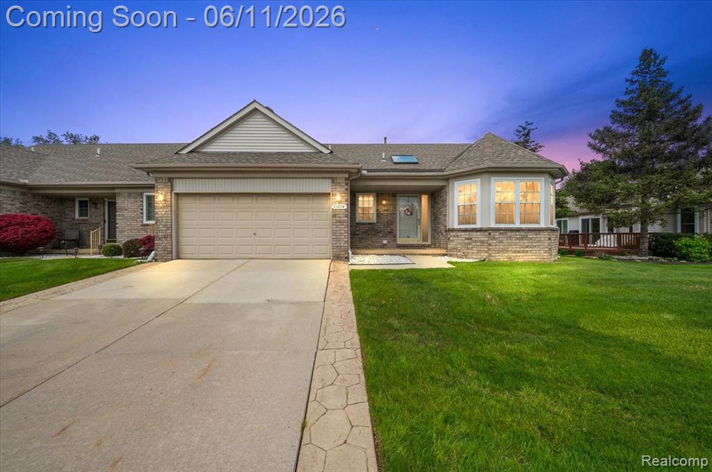 41034 Greenspire Drive, Clinton Twp, MI 48038 — front exterior