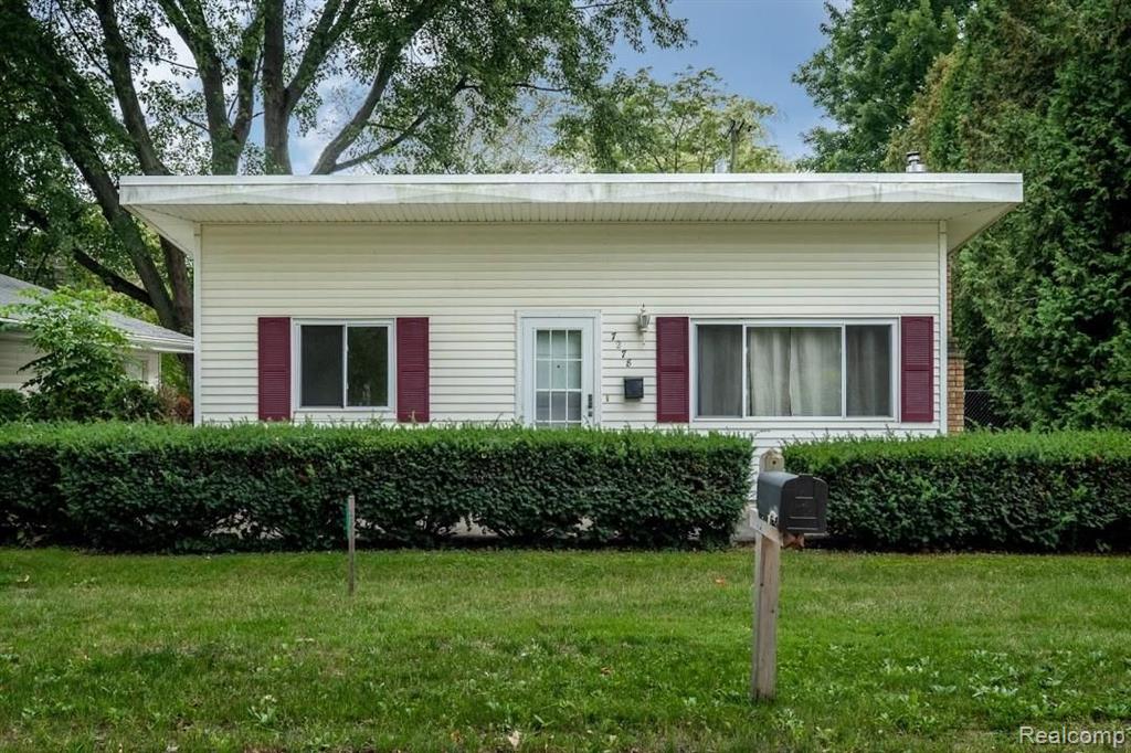 7278 MAPLE Road, Lexington, MI 48450 — front exterior