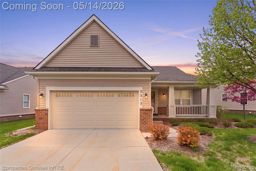 2213 Bridge Water, 1, Oxford, MI 48371 — front exterior