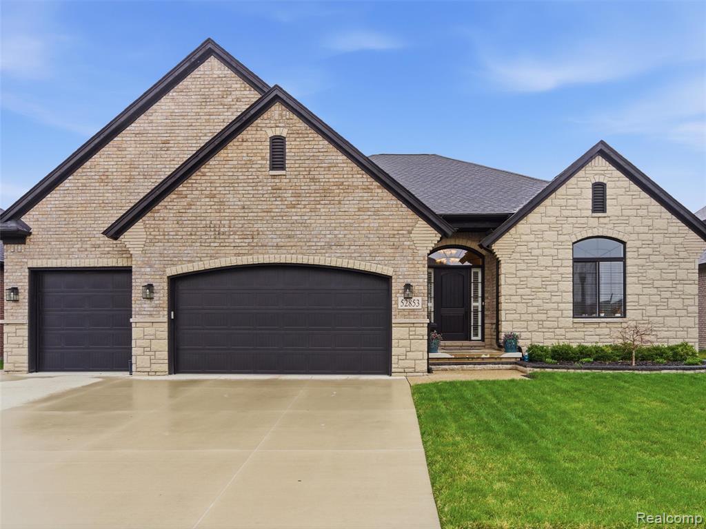 52853 Crimson Drive, Macomb, MI 48042 — front exterior