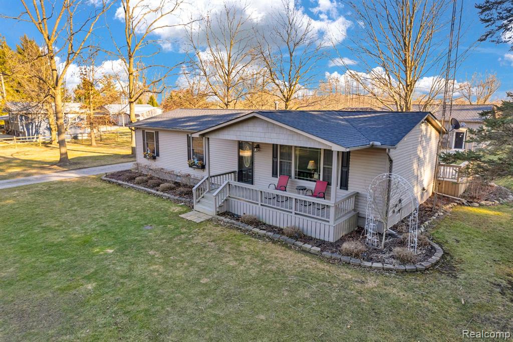 6572 WELLMAN LINE Road, Croswell, MI 48422 — front exterior