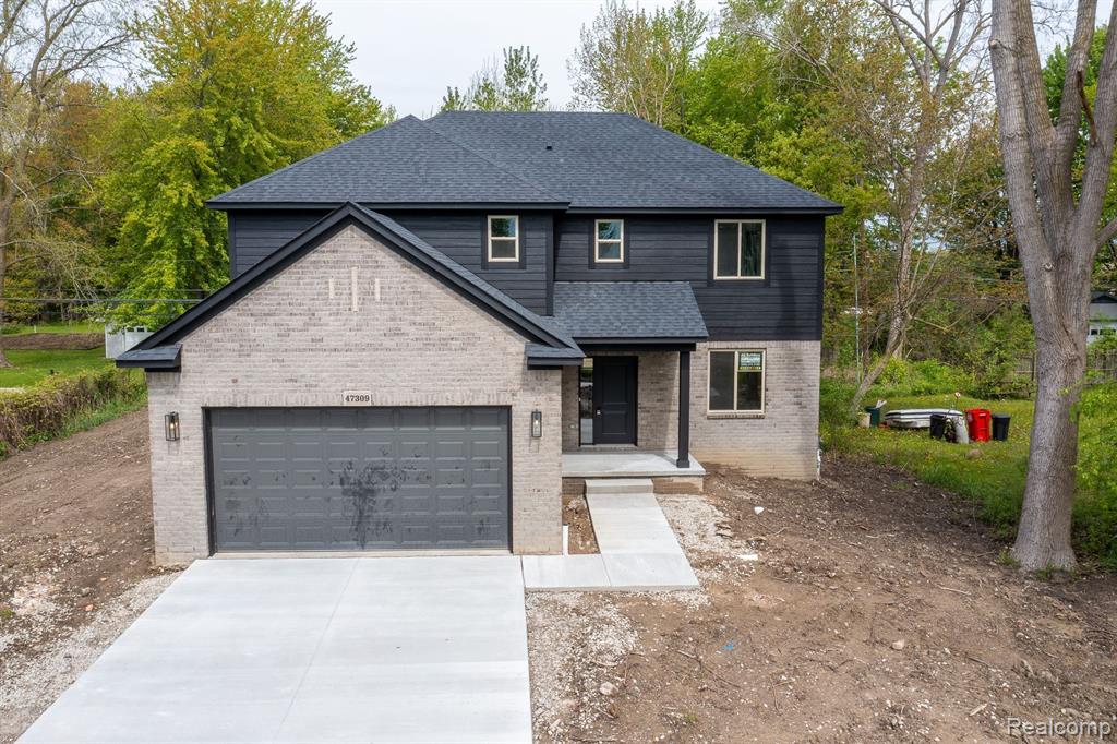 47309 Jefferson Avenue, Chesterfield, MI 48047 — front exterior