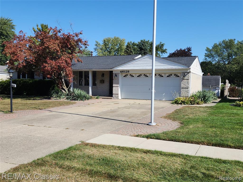 46128 Sterritt Street, Utica, MI 48317 — front exterior