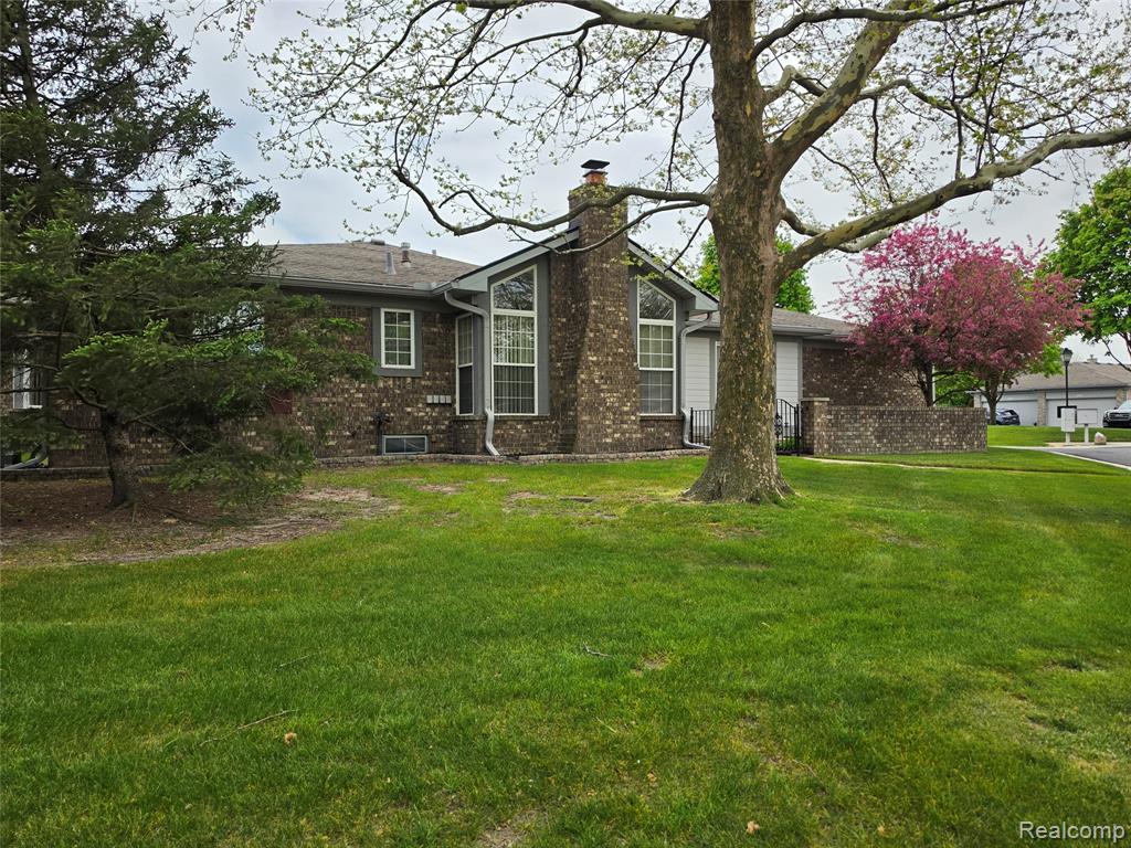 48484 Savoy Court, Utica, MI 48315 — front exterior