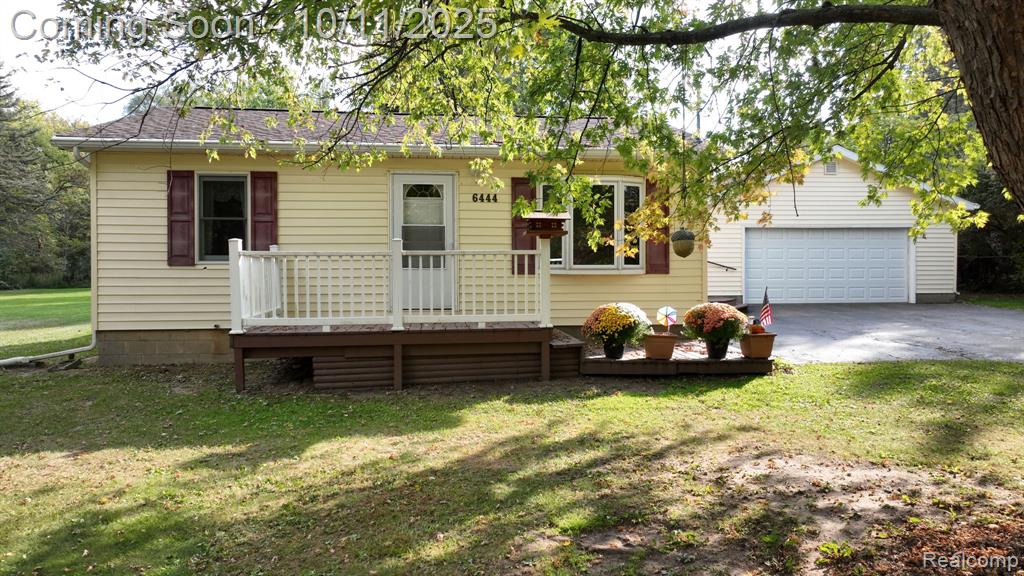 6444 Lucas Road, Flint, MI 48506 — front exterior