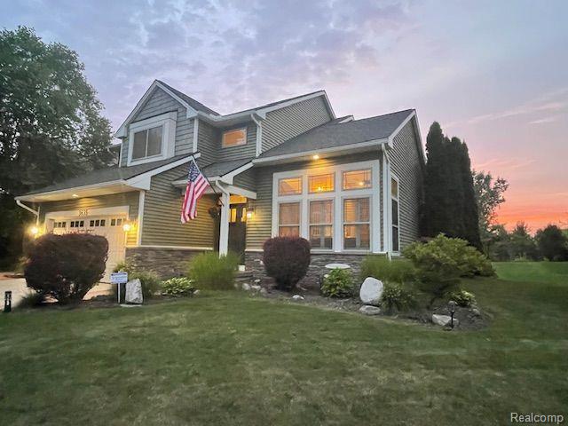 3635 RYAN Drive, Dexter, MI 48130 — front exterior
