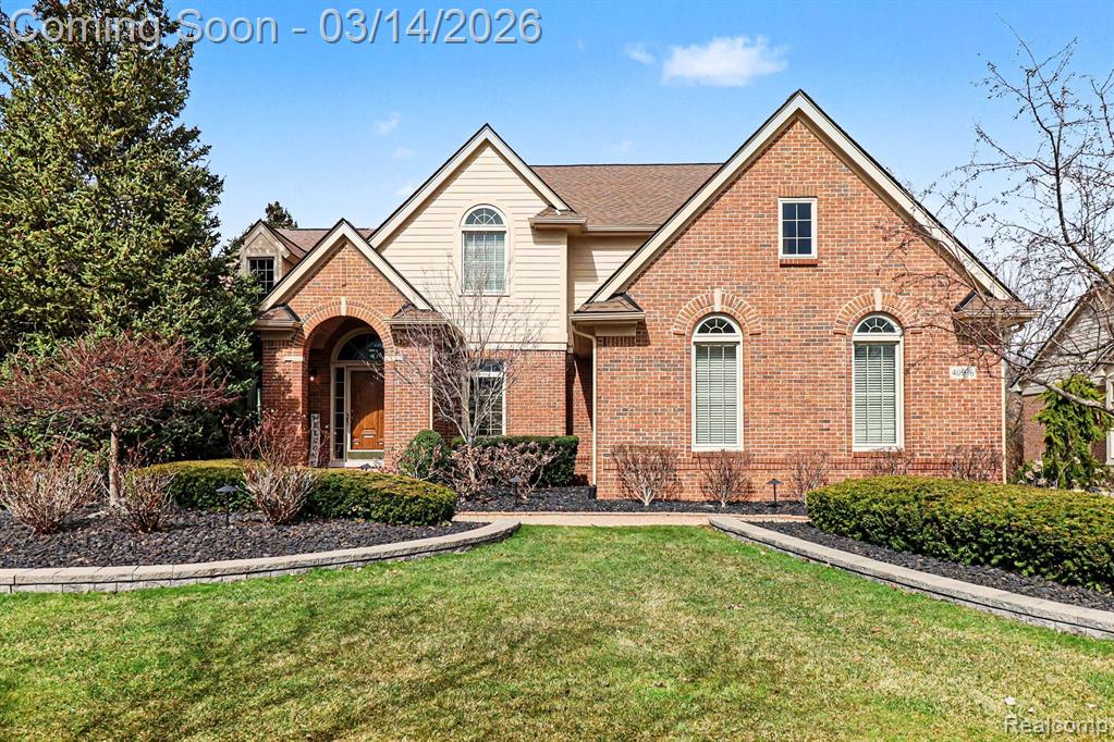 40076 Bexley Way, Northville, MI 48168 — front exterior