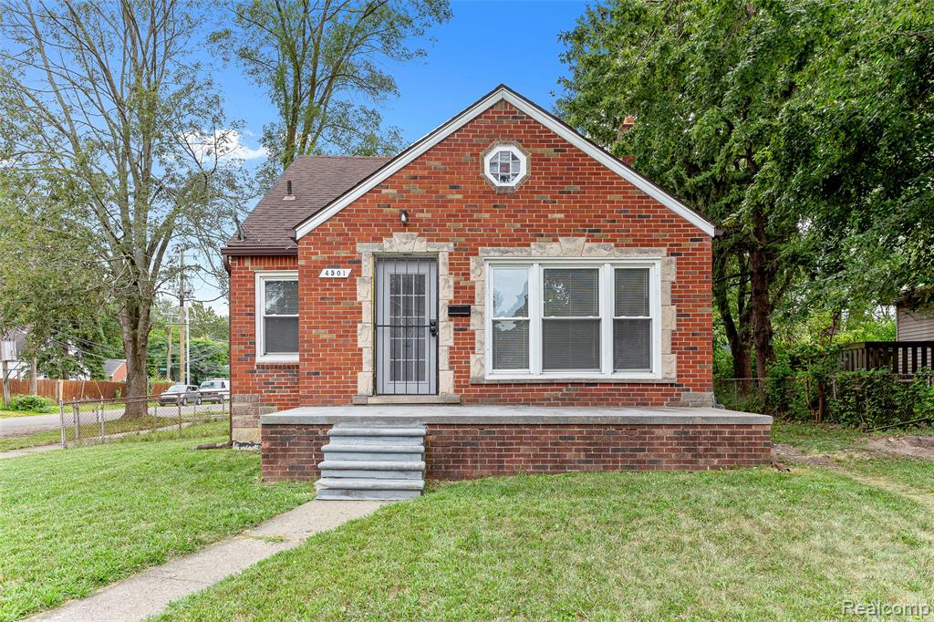 4501 Woodhall Street, Detroit, MI 48224 — front exterior