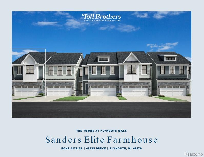 41525 Breck, Plymouth, MI 48170 — front exterior