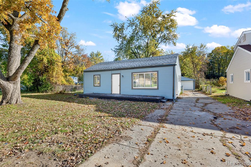 6931 Ball Road, Romulus, MI 48174 — front exterior