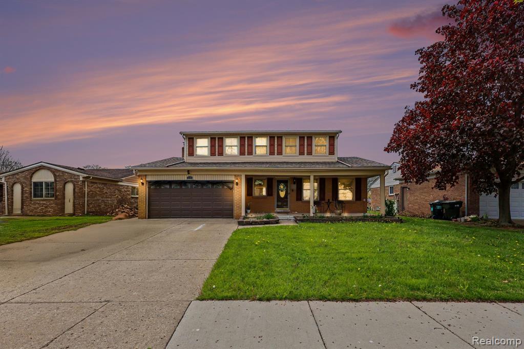 4274 Dickson Drive, Sterling Heights, MI 48310 — front exterior