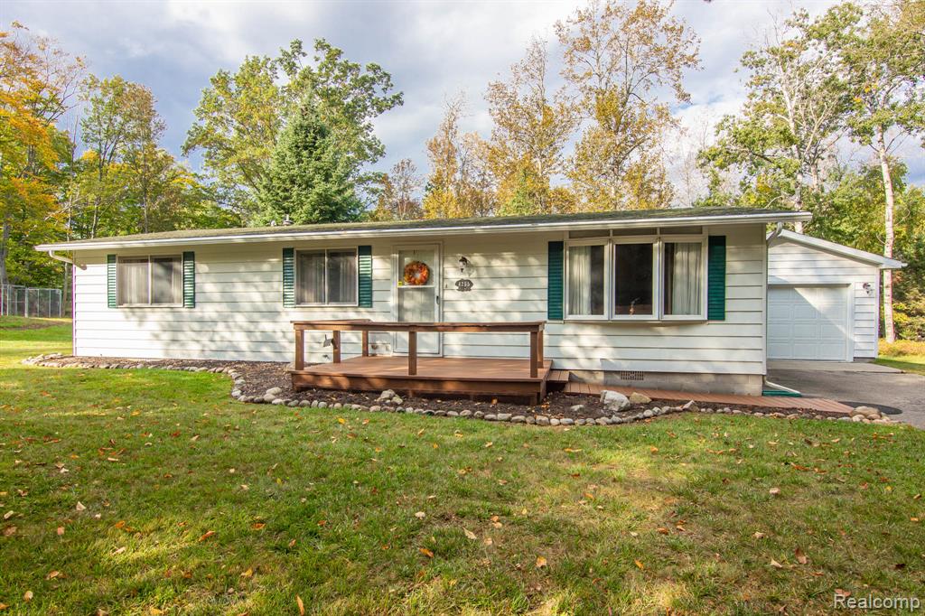 4255 N Elder Trail, Lincoln, MI 48742 — front exterior