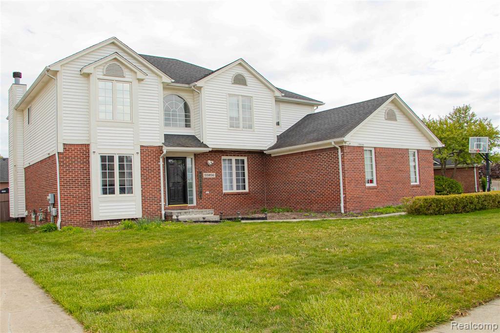55856 Serene Drive, Macomb, MI 48042 — front exterior