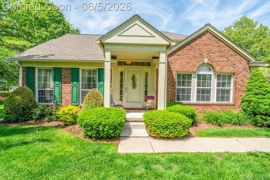 49105 Hawksburry Road, Canton, MI 48188 — front exterior