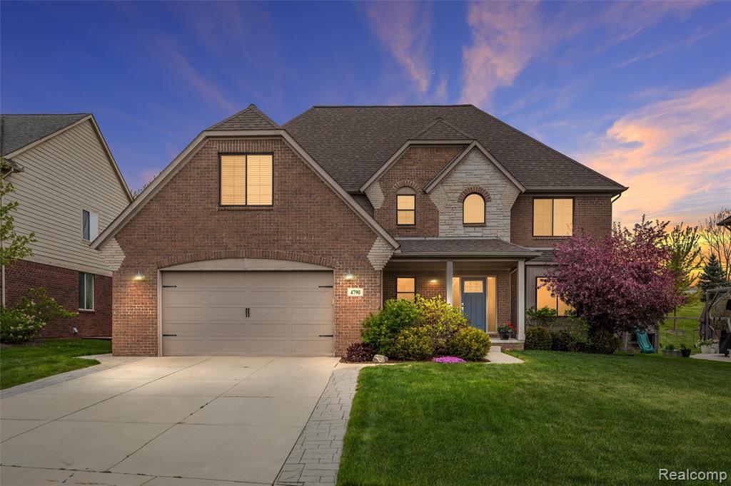 4790 Catalina Drive, Lake Orion, MI — front exterior