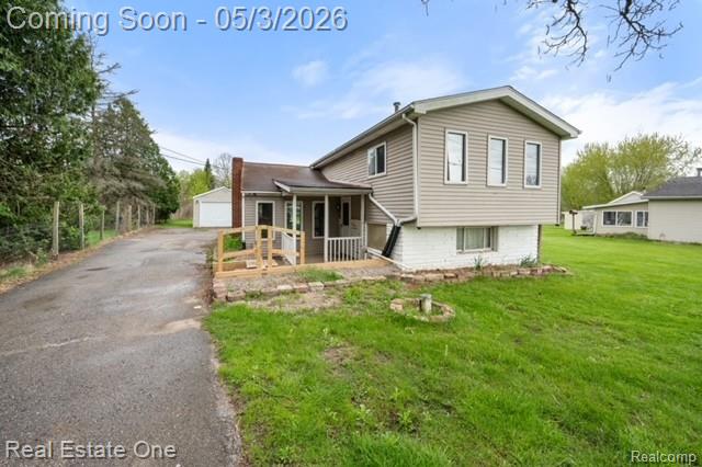 11099 Irish Road, Otisville, MI 48463 — front exterior