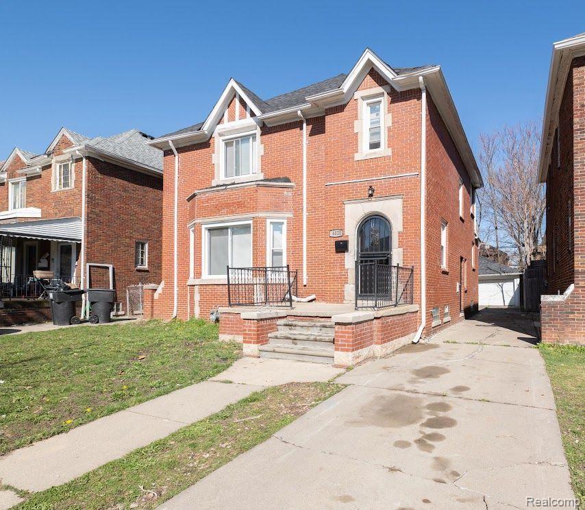 4020 CORTLAND Street, Detroit, MI 48204 — front exterior