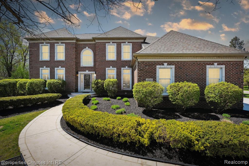 45933 TOURNAMENT Drive, Northville, MI 48168 — front exterior