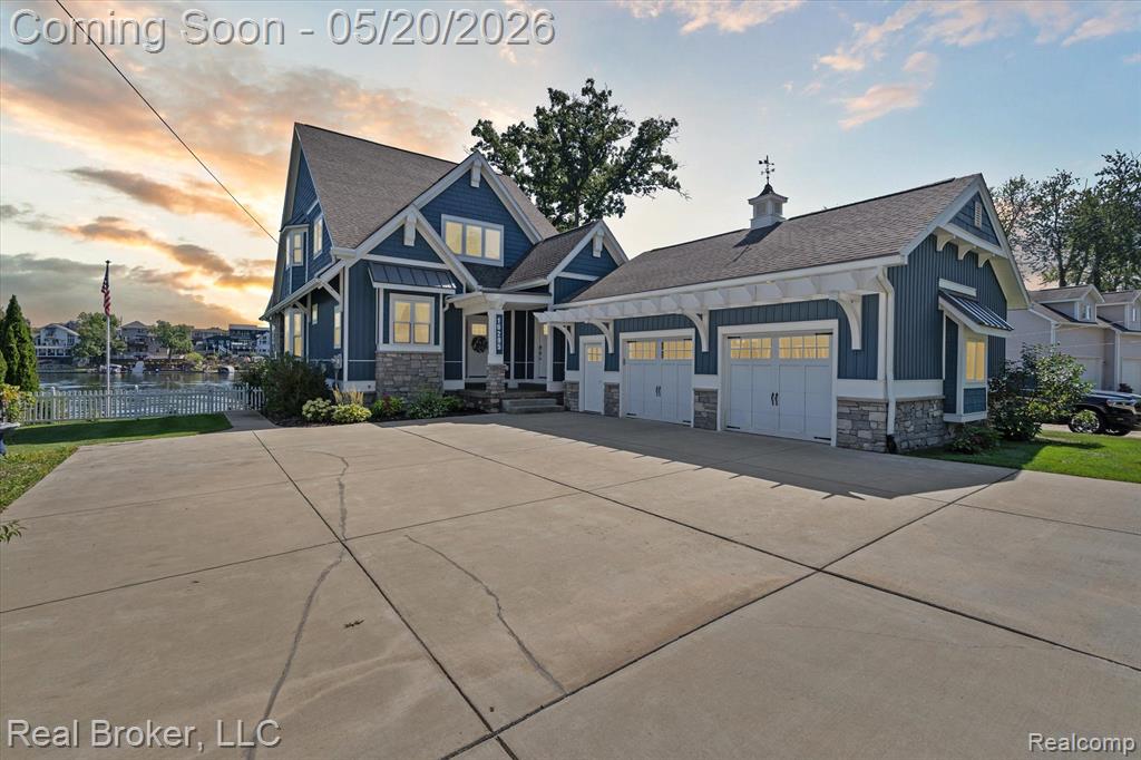 16295 Whitehead Drive, Linden, MI 48451 — front exterior