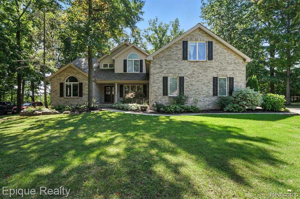 9446 Fair Oaks Drive, Goodrich Vlg, MI — front exterior