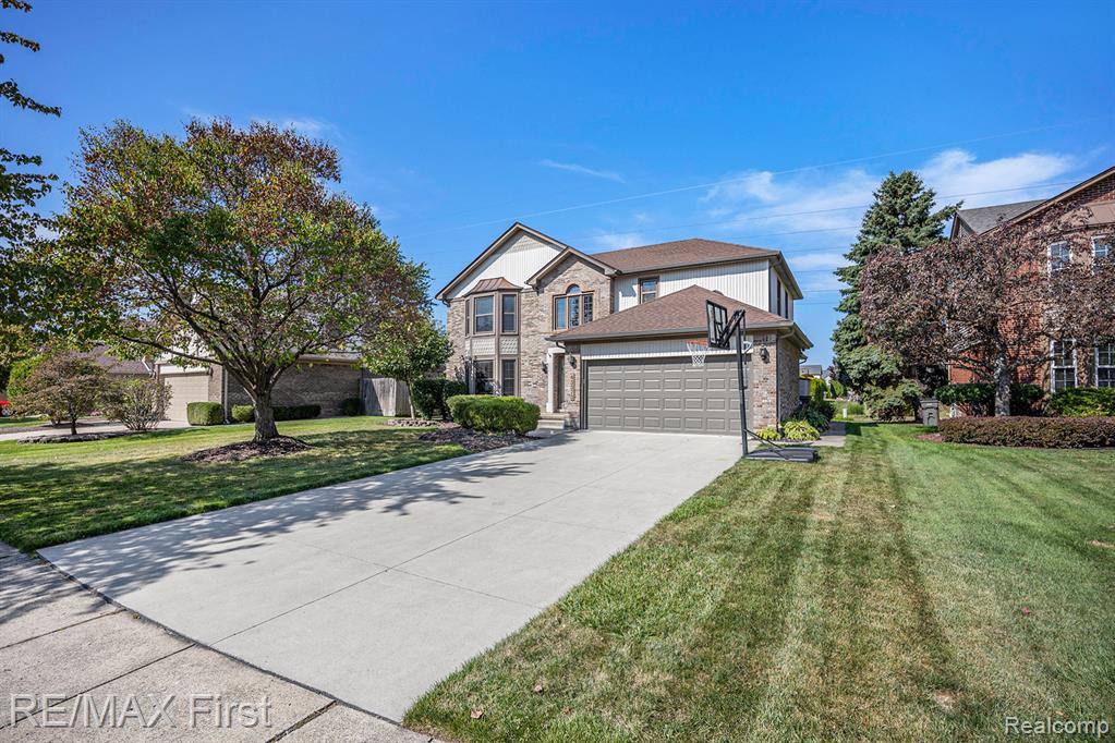 43373 Brooks Drive, Clinton Twp, MI 48038 — front exterior