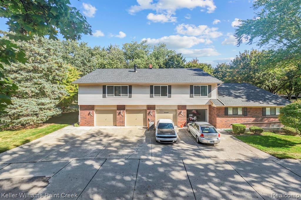 42501 Eldon Circle, Clinton Twp, MI 48038 — front exterior