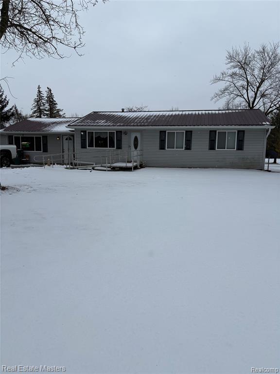 36800 31 Mile Road, New Haven, MI 48050 — front exterior