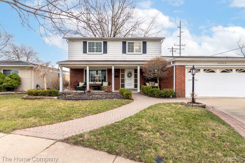 44273 Craftsbury Court, Canton, MI 48187 — front exterior