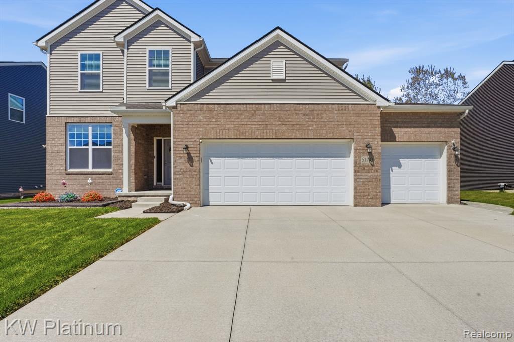 51743 Water Mark Drive, Macomb, MI 48042 — front exterior
