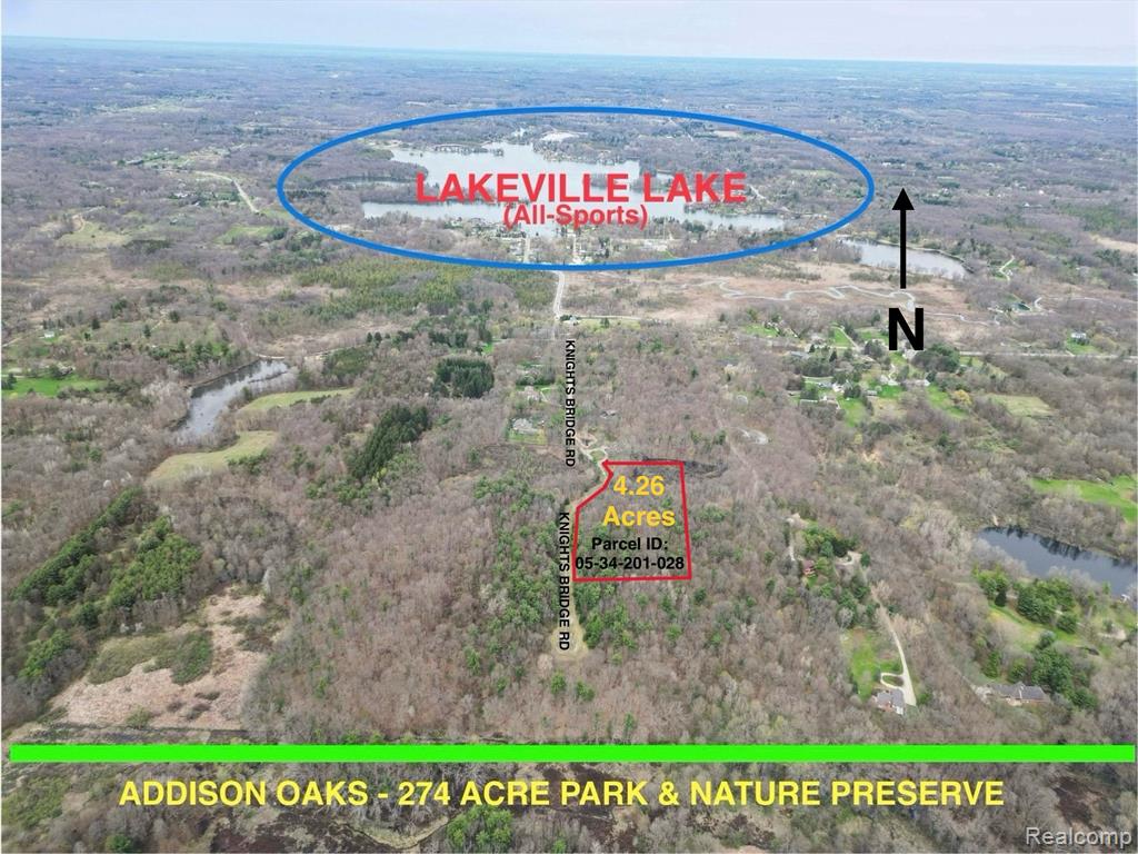 4.23 Acres VL - KNIGHTS BRIDGE Road, Leonard, MI 48367 — Photo 2