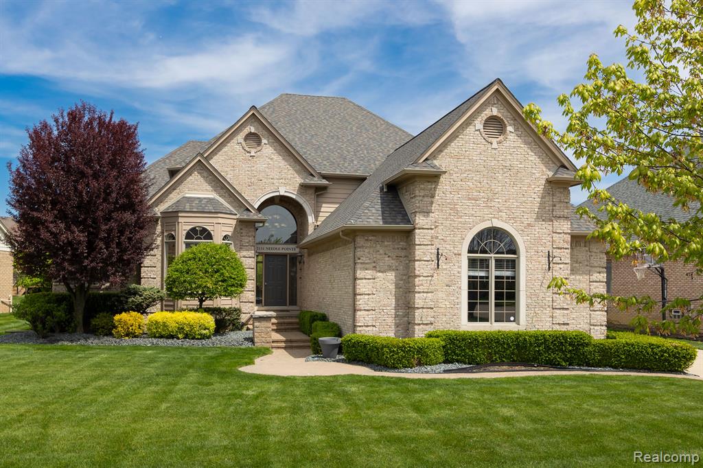 7131 Needle Point, Shelby Twp, MI 48316 — front exterior