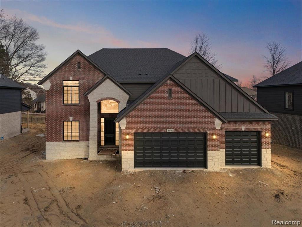 50702 MISTWOOD Drive, Macomb, MI 48042 — front exterior
