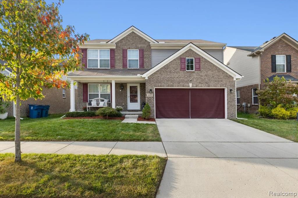 1695 Weeping Willow Court, Ypsilanti, MI 48198 — front exterior