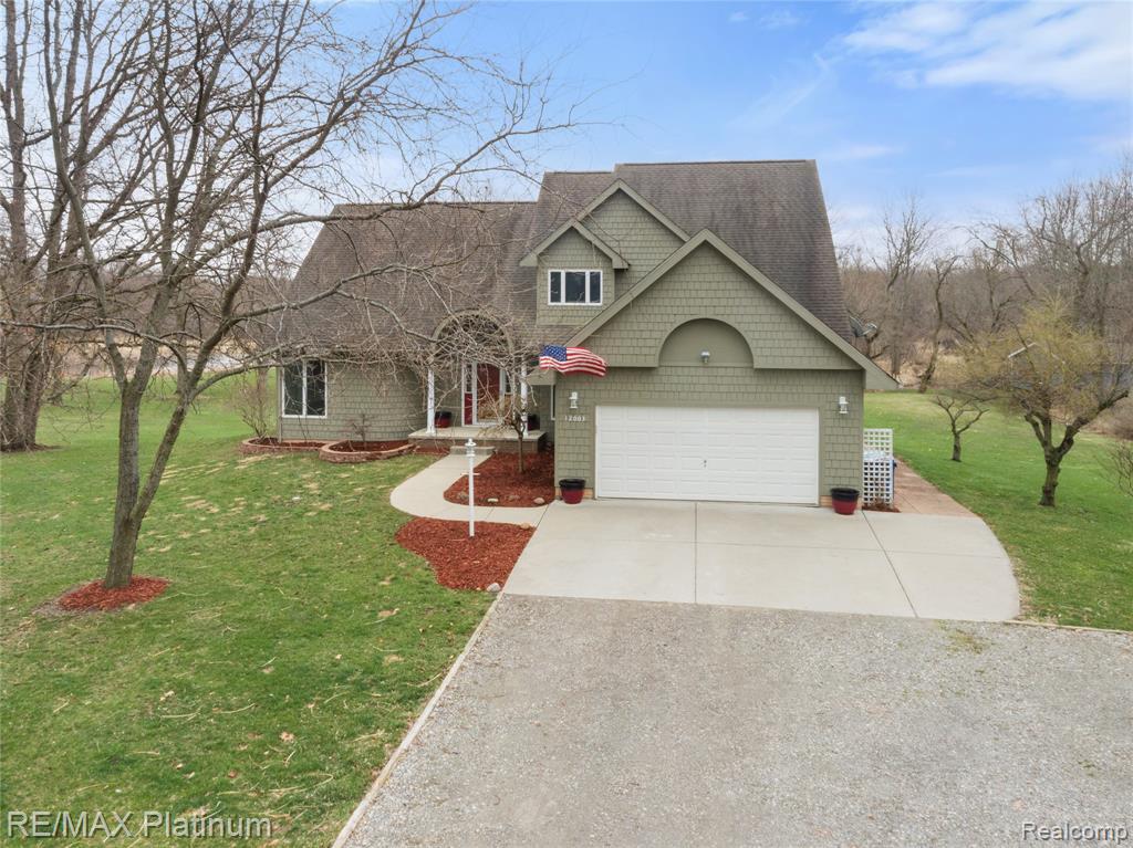 12003 Sharp Road, Linden, MI 48451 — front exterior