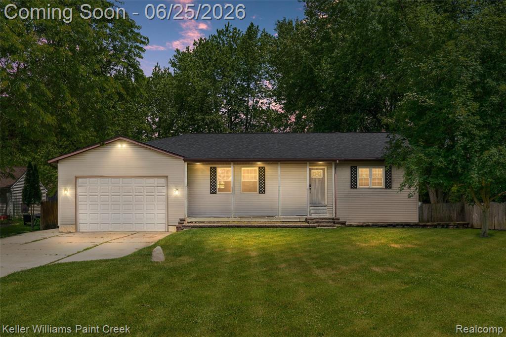 6459 E Potter Road, Davison, MI 48423 — front exterior