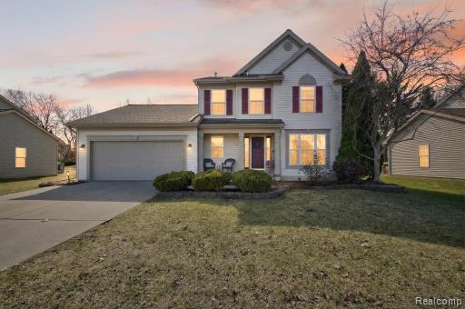 3644 Snowden Lane, Howell, MI 48843 — front exterior