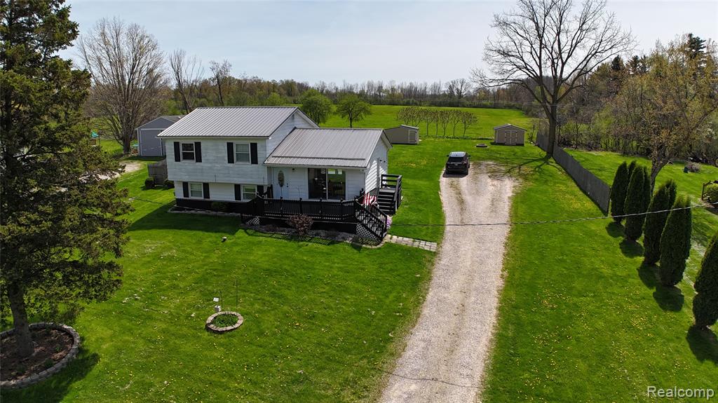 2128 Greenwood Road, Lapeer, MI 48446 — front exterior
