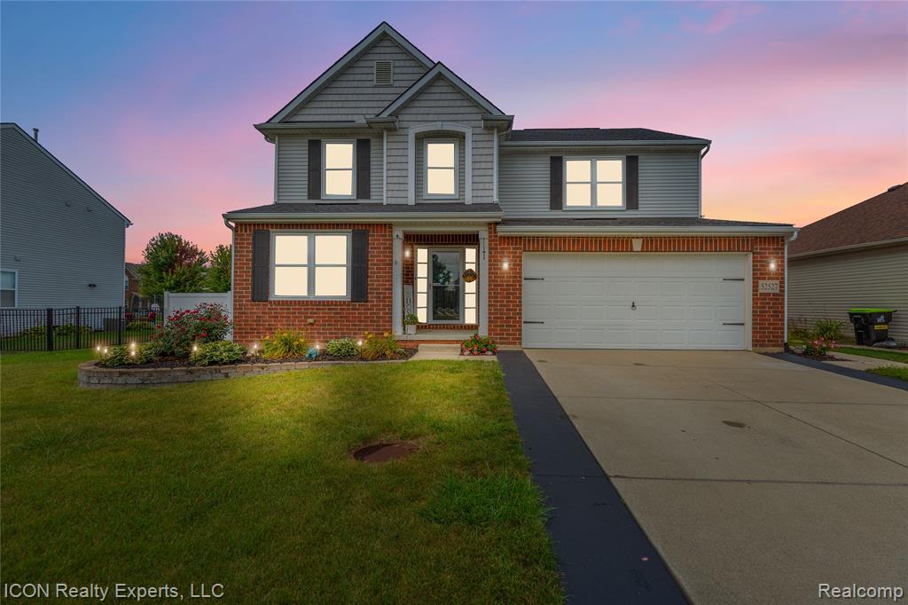 52527 Stafford Drive, Macomb, MI 48042 — front exterior