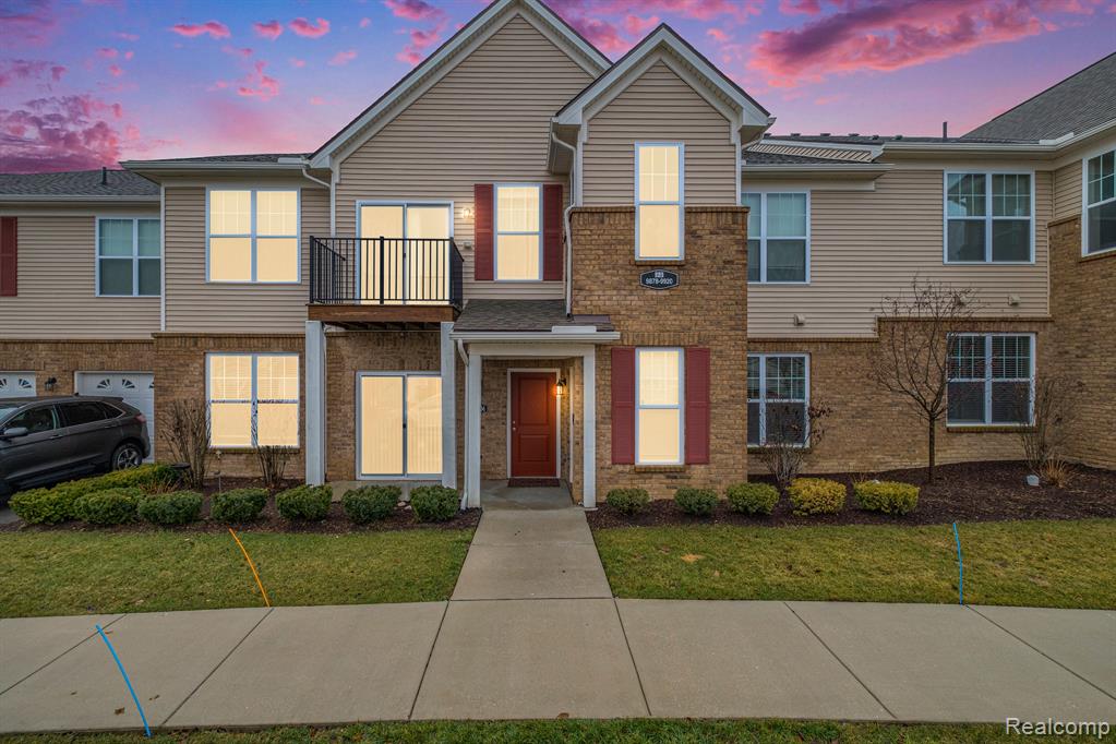 9904 RIDGE RUN Street, Howell, MI 48855 — front exterior