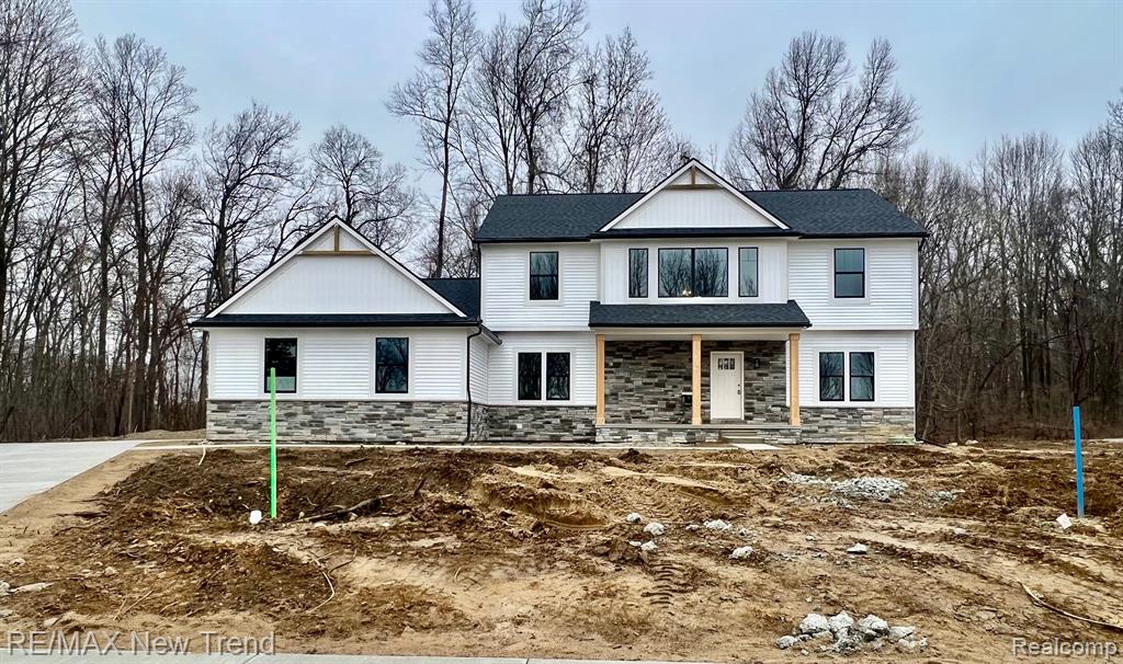 6539 Cambridge Circle, Clarkston, MI — front exterior