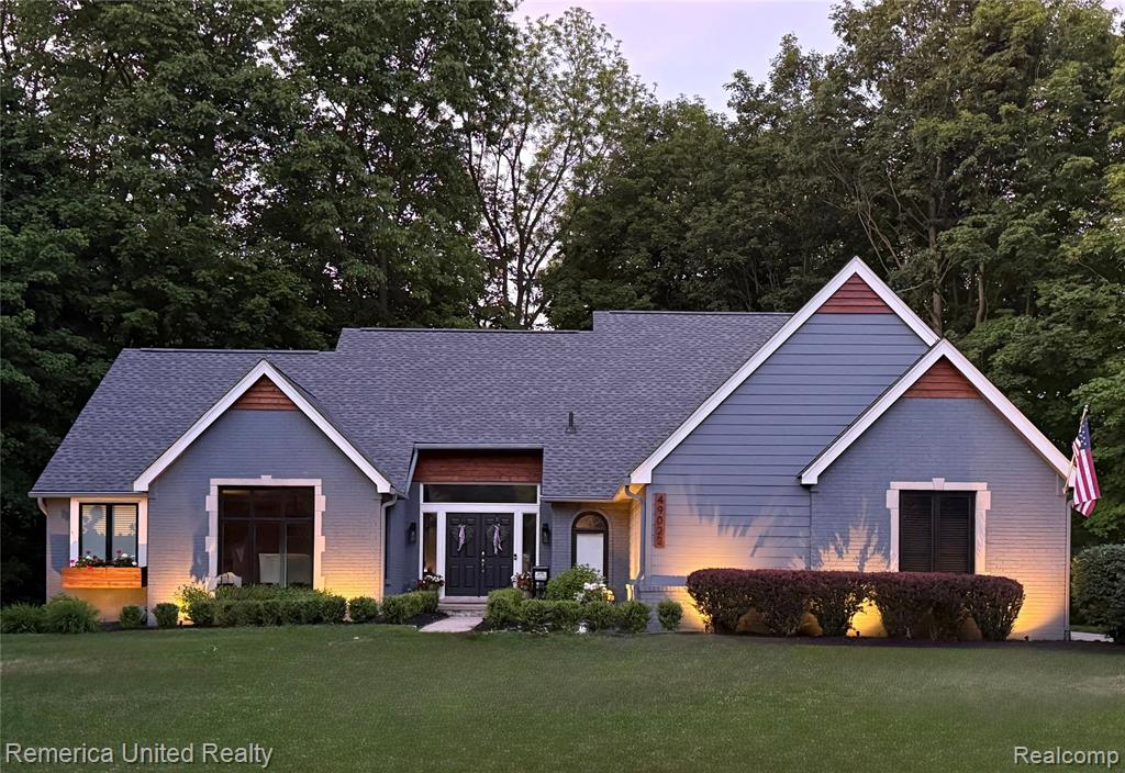 49022 Plum Tree Court, Plymouth, MI 48170 — front exterior