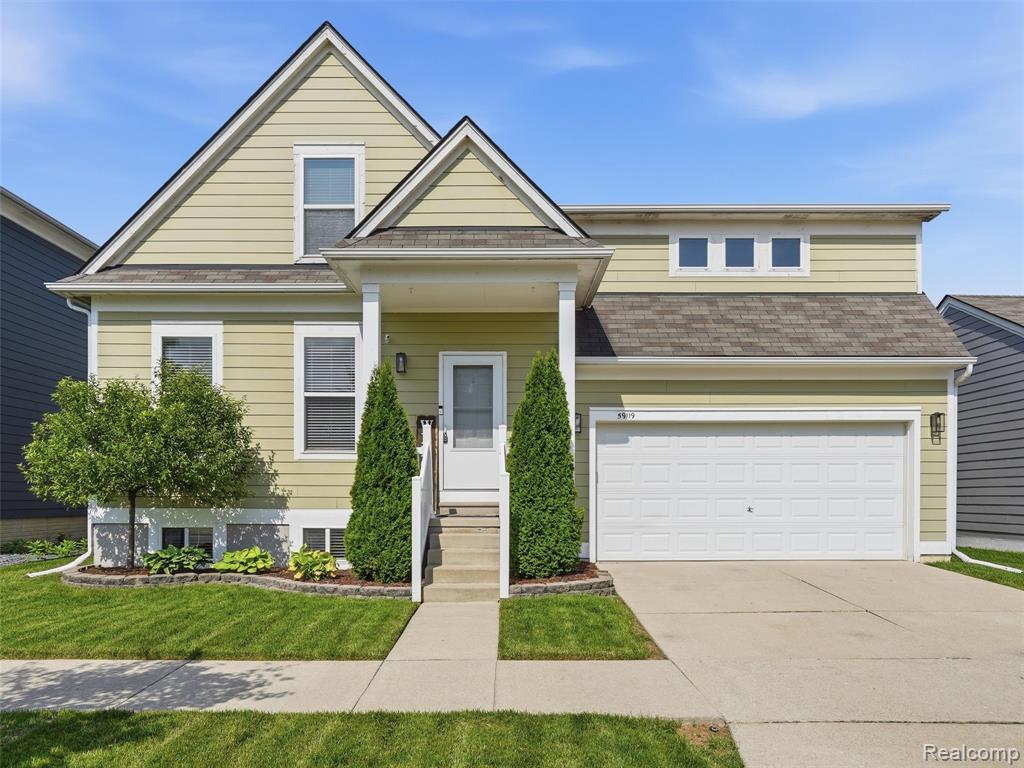 59119 E Brockton Street, New Haven, MI 48048 — front exterior