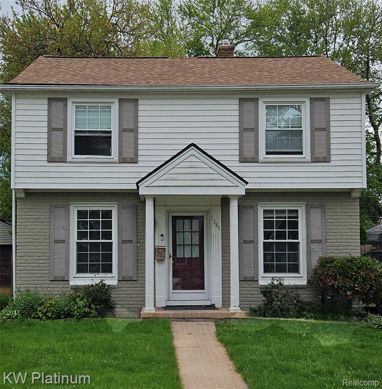 1381 Brys Drive, Grosse Pointe Woods, MI 48236 — front exterior