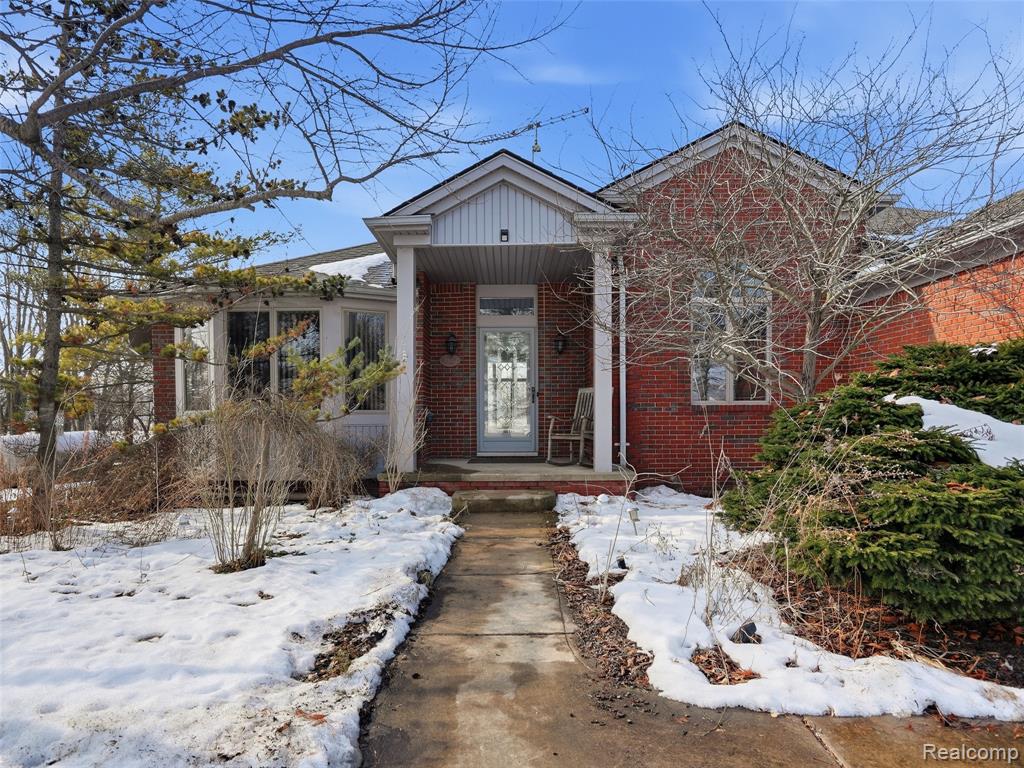 68725 Place Road, New Haven, MI 48050 — front exterior