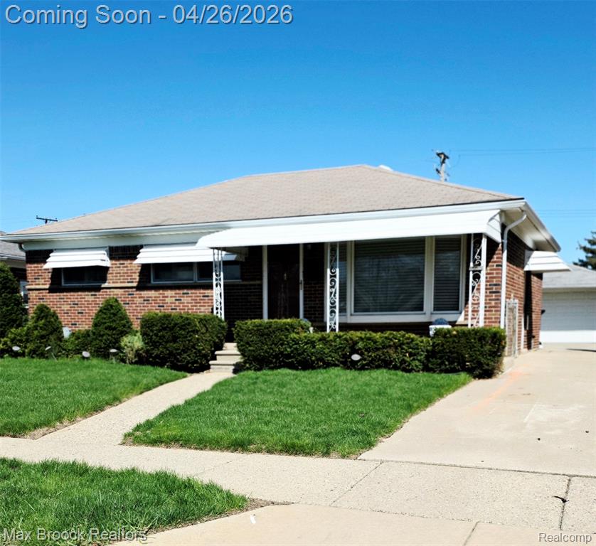 25866 Huron Street, Roseville, MI 48066 — front exterior